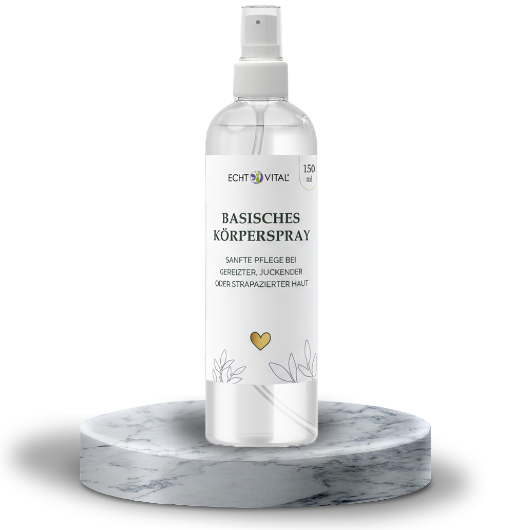 Basisches Körperspray - ECHT VITAL Premium Qualität